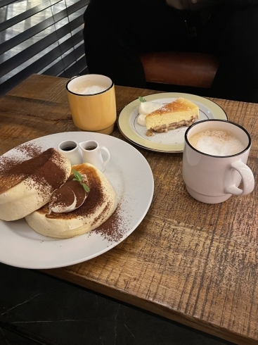 パンケーキとチーズケーキ ⸜❤︎⸝「カフェ巡り -2-」