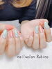 「春ネイル【札幌市南区川沿 ネイルサロン nailsalon Rubino】」