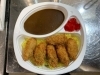 「広島県産カキフライカレー♪」