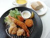 ミックスフライ「   ○・。＊　週替わりアザレアランチ　＊。・○」