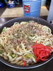 デカ盛り焼きうどん「3月15日ご来缶ありがとうございました。」