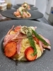 桃と苺の冷製パスタ「桃と苺の冷製パスタ（コースや宴会プランもご提供）」