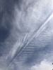今日 こんな雲が!「痩せなくちゃ」