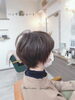 サクサクふんわりハンサムショート！可愛いですよ「暖かくなりました」