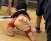 ハイハイは大得意!先生よりはやくできるよ!「かわいい✨にっこり笑顔❗️ママと一緒に楽しいベビーリトミック【南区&下京区のピアノ・リトミック・英語リトミック】」