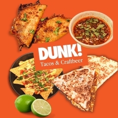 姉妹店『DUNK ! Tacos& Craftbeer』が西武池袋本店屋上の　【食と緑の空中庭園】にオープンします！！