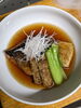 サクラマスの揚げ煮「ランチ営業についてと夜メニュー」