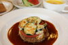 イタリアンハンバーグ「   ○・。＊　週替わりアザレアランチ　＊。・○」