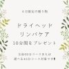 ドライヘッドリンパケアを10分間プレゼント~リンパケアサロン【iz】アイズ