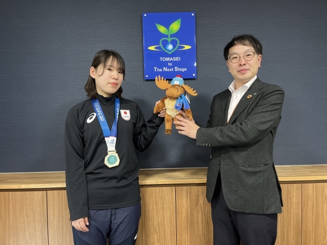 Momoka選手「史上初の銀メダルを獲得！！ 女子アイスホッケー日本代表代表」