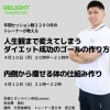 ダイエット成功のゴールの作り方・内側から痩せる体の仕組み作り