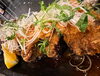 「牛たんカツポン酢あえ」