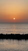 笹川流れの夕陽「夕陽」