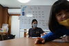 撮影しているのを見つけた(笑)「♡英会話の一コマ♡　★英会話と体操のコラボ教室（堀切、お花茶屋、綾瀬、亀有、小菅）」