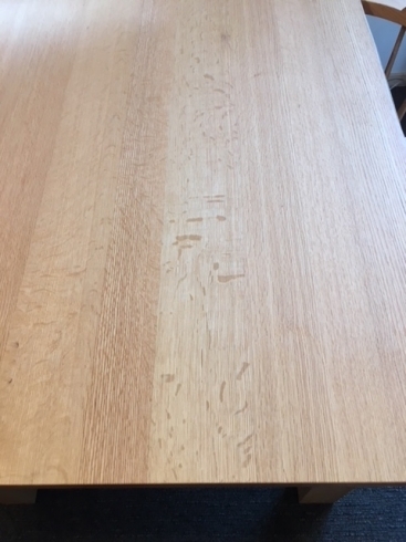 オーク材のダイニングテーブル「オーク材のダイニングテーブル　オーダーテーブルも可能な札幌の家具専門店『彩工房畑山』」