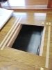 弱ったフロア材をカット!「DIY!フロア材の張り直し完了!(^O^)」
