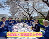 「入社式　お花見ランチ会」