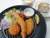 シーフードミックスフライ「   ○・。＊　週替わりアザレアランチ　＊。・○」
