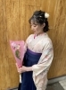 「卒業式の袴着付け・セット・メイク」