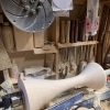 丸テーブル制作中