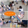 姿勢良くお話を聞けています(^^♪「新しいお友だちが増えました(≧◇≦)」