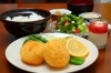 芝牛アスパラコロッケ定食「アスパラ横丁の参加店をご紹介！【リカー＆フーズ ほんま商店】」