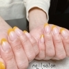 春フレンチネイル【札幌市南区川沿 ネイルサロン nailsalon Rubino】