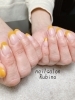 「春フレンチネイル【札幌市南区川沿 ネイルサロン nailsalon Rubino】」