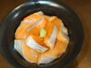 桜ます丼 1500円 小丼 900円「桜ます」