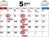 「5月の休館日のお知らせ」