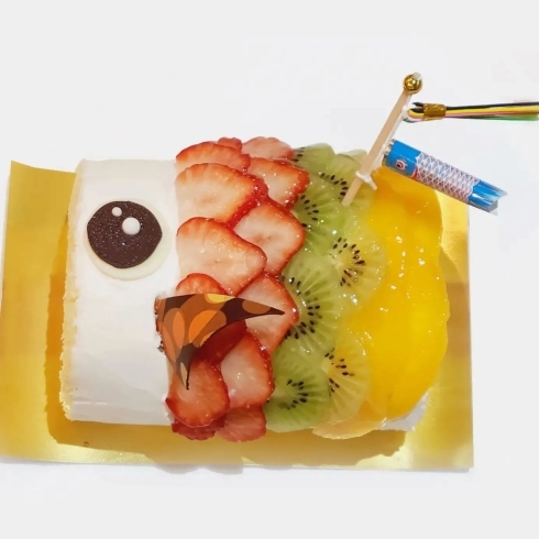 「【こどもの日 】ロールケーキ「miniこいのぼり」本日、5月3日から5日までの3日間限定販売。 」