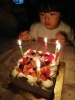 「息子、５歳の誕生日♪＼(^o^)／」