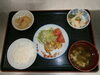 「本日の夕食メニュー　交野市　小林診療所　　　　　 デイサービス　有料老人ホーム」