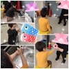 はじまりの会で流れを確認(*''▽'')「☆けおけおぐみさん☆AMの部☆」