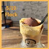 「5/10 flockでジェラクレープ【札幌市南区石山発の移動販売・走るジェラート屋さん　トリノスgelato】」