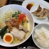 冷たい坦々麺と冷麺をがんこ亭さんで頂きました！