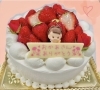 「母の日デコレーションケーキ♪」