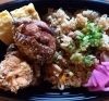 「明日の日替り弁当は鶏飯弁当」