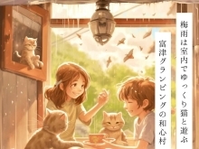 猫と一緒にまったりグランピング♪　千葉でペット同伴で宿泊なら和心村！！