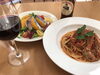 渡蟹のトマトクリームソースのリングイネ「ランチも営業中！【日義のイタリアン　パスタ&ピザも有ります】」