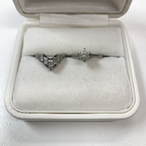 生前整理にてダイヤの指輪を買取しました「北海道全域・札幌市内でダイヤモンドの指輪や宝石を売却するなら「買取専門店 くらや 札幌西店」へ！出張買取も可能です。」