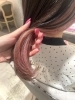 伊丹 美容室 dot.hair イルミナカラー「インナーカラー　ピンク　伊丹美容室」