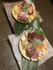 馬刺し2種、赤身、中トロ「値上げばかりでどうなるの⁉️」