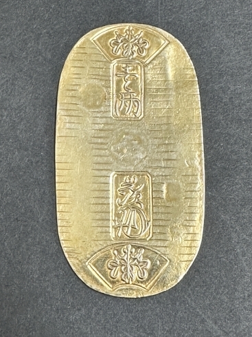 高価買取中！『天保小判金（保字小判）古銭 重さ 約11g 14金程度』をお ...