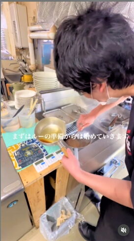 ハルのち晴れ。さんでカレーの試作 /小樽障がい福祉「僕たちが試作しました。 /小樽障害福祉事業所らしくワーク」