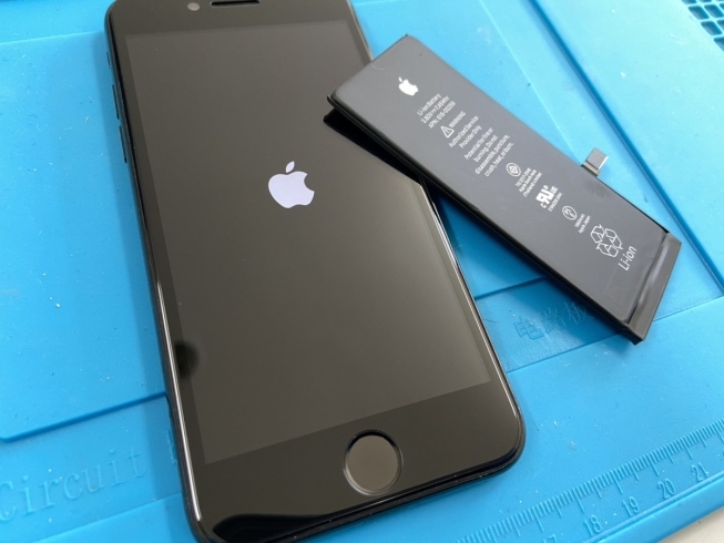 iPhone7バッテリー交換「予約不要・データそのまま即日修理」