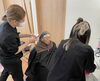 ふらっとの一室がまるで美容室に☺️☺️「ふらっとの一室が美容室に！出張ヘアカラーで髪色チェンジ〜〜☺️」
