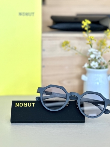 NEW ARRIVAL "NORUT"!!「新しい眼鏡ブランドが入荷しました！！」