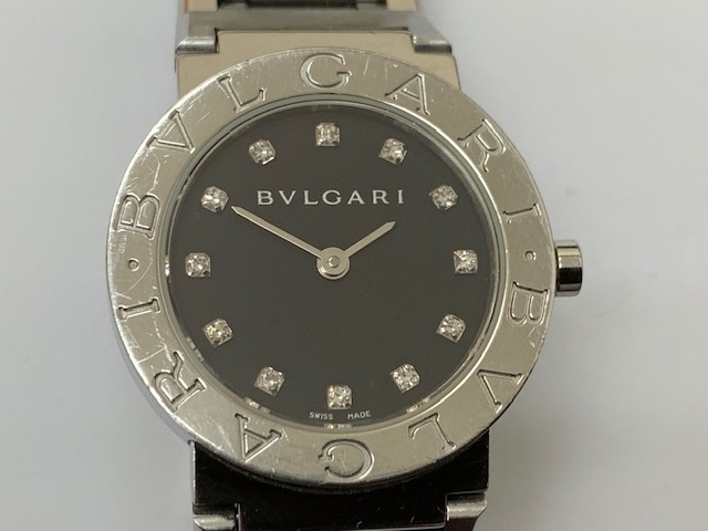 ブルガリ　BVLGARI　クオーツ腕時計　高価買取「ブルガリ　BVLGARI　クオーツ腕時計　BB26SS　高価買取させて頂きました。　　遺品整理、生前整理  　貴金属、ブランド品「買取りと査定」は「チケット大黒屋」金町北口店」