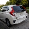 【車買取・横浜市戸塚区　事故現状車　修理代70万円以上・走行3万KM以上・平成29年式　ホンダ　フィット　￥100000で車買取りしました。｜車買取・廃車買取なら神奈川廃車買取センターへ・磯子区・金沢区・神奈川県